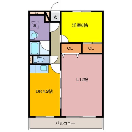 ストークハウス長泉Ｂ棟の物件間取画像